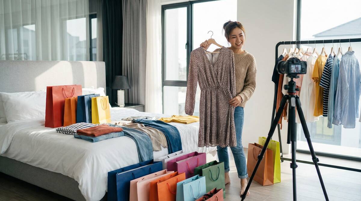 国产自拍穿搭视频